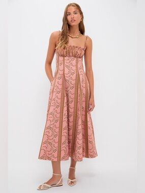 Hill House Maisie Dress Rust